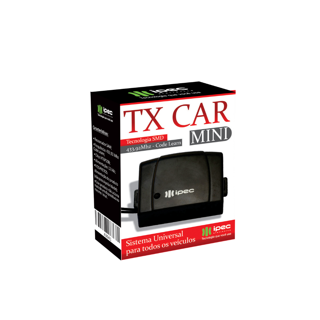 TX CAR MINI COD LEARN 433,92 MHZ TX CAR MINI COD LEARN 433,92 MHZ