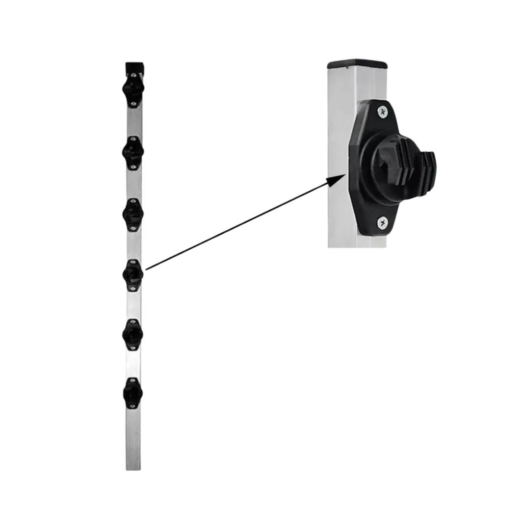 HASTE INDUSTRIAL 1,20M 25X25 ISOLADOR W HASTE INDUSTRIAL 1,20M 25X25 ISOLADOR W