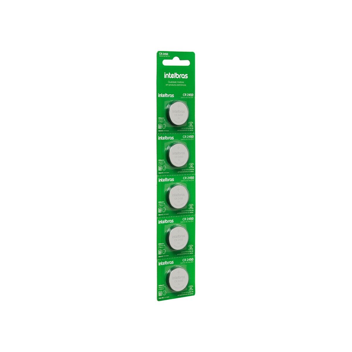 BATERIA NAO-RECARREGAVEL DE LITIO 3 V CR2450 BATERIA NAO-RECARREGAVEL DE LITIO 3 V CR2450