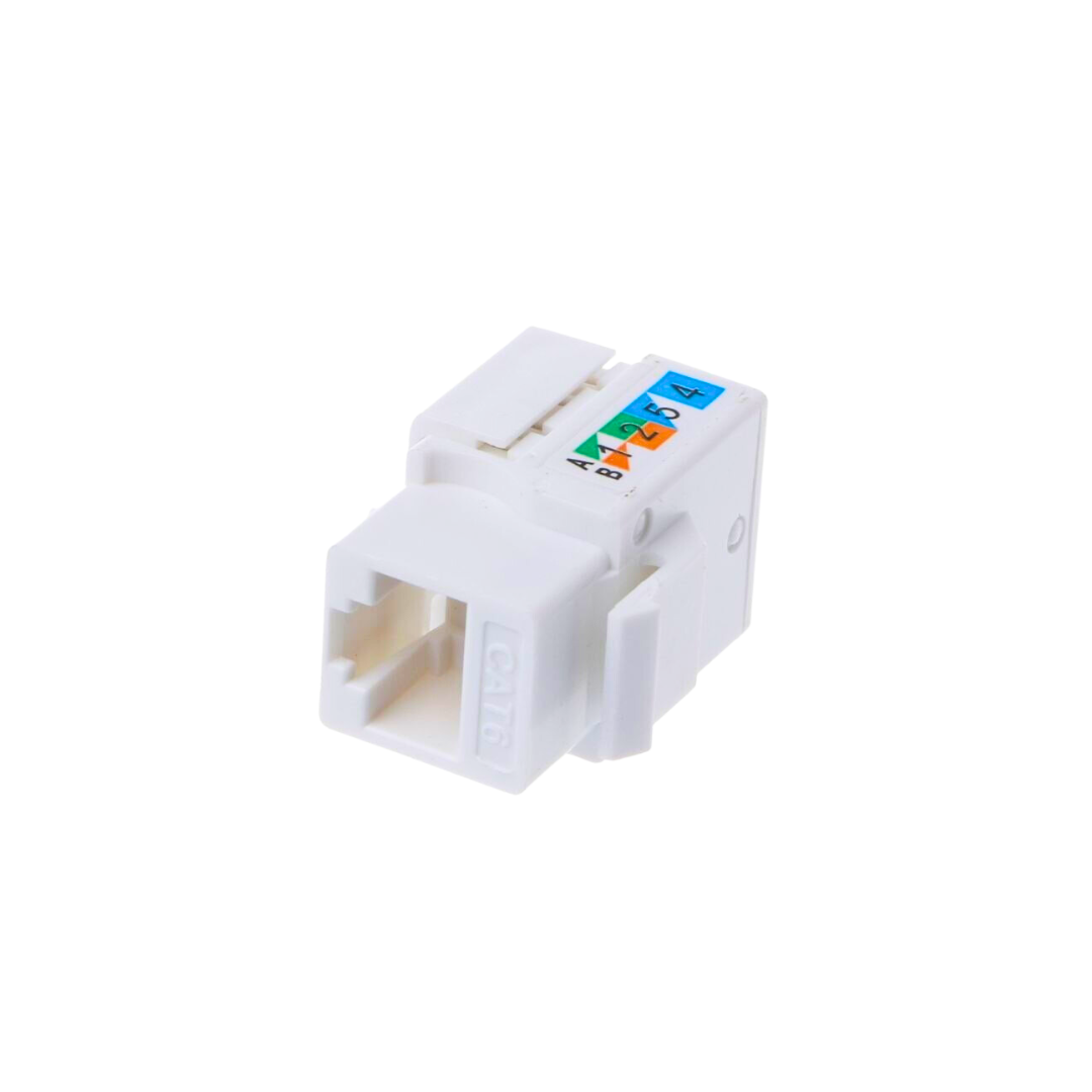 KEYSTONE RJ45 BRANCO - CAT 6 KEYSTONE RJ45 BRANCO - CAT 6