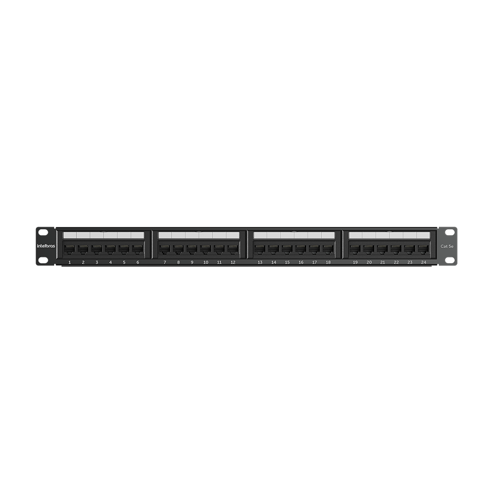 PATCH PANEL IMPACT LAN CAT5E PP524 PATCH PANEL IMPACT LAN CAT5E PP524