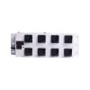 FILTRO DE LINHA METALICO 8 TOMADAS CABO 1,10MTS BR
