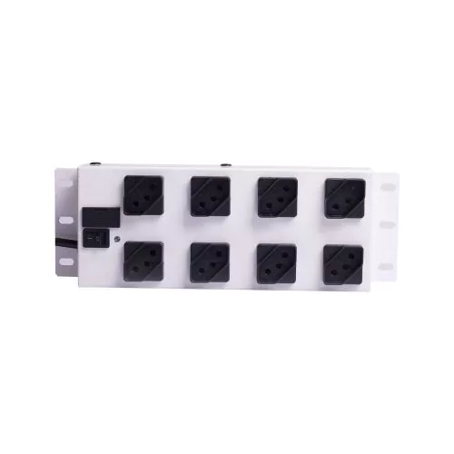 FILTRO DE LINHA METALICO 8 TOMADAS CABO 1,10MTS BR