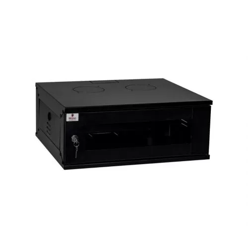 MINI RACK 6US X 19'' X 470MM (MONTADO)- PRETO