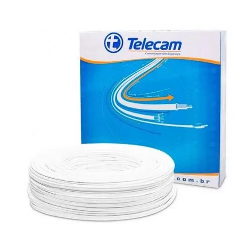 CABO COAXIAL RG59  95%  BIPO. TELECAM BR300M