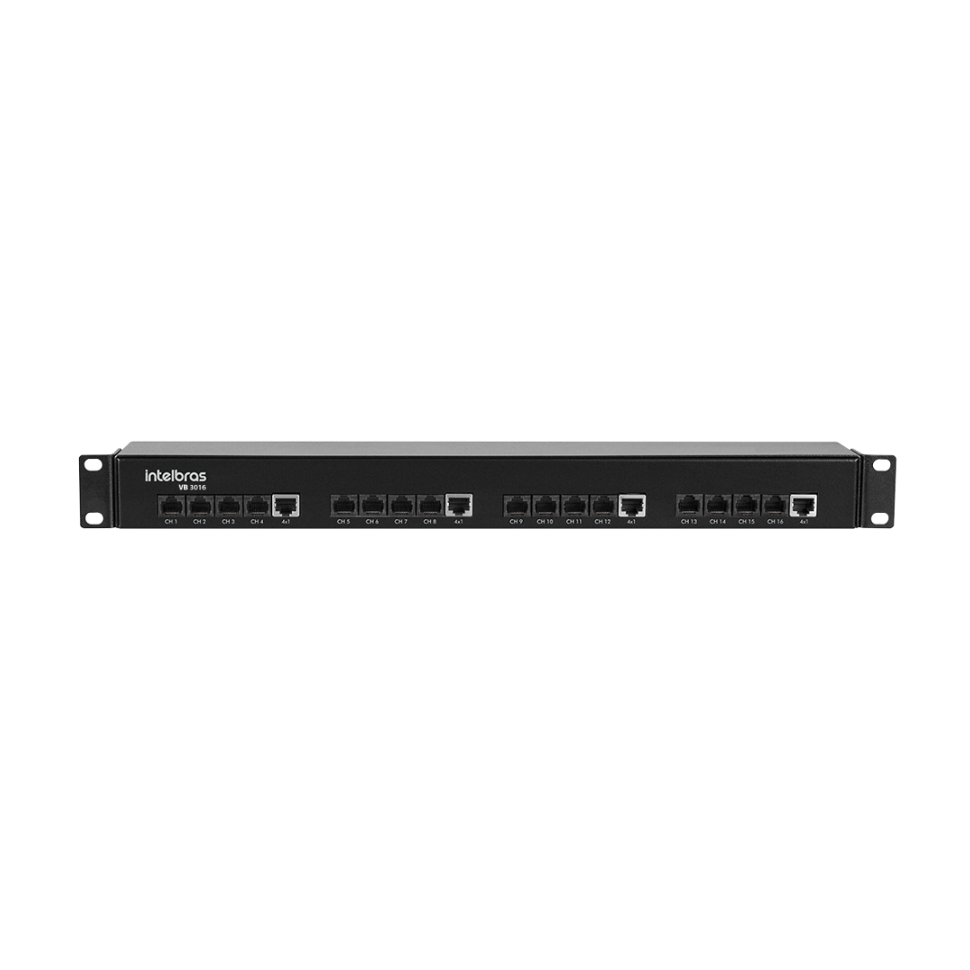 TRANSF BALUN PASSIVO DE VIDEO 16 CANAIS VB 3016 TRANSF BALUN PASSIVO DE VIDEO 16 CANAIS VB 3016