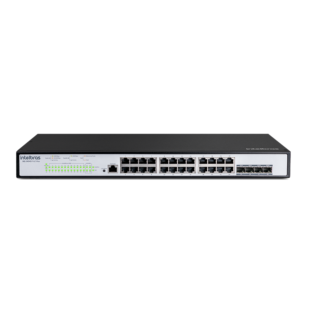 SWITCH GERENCIAVEL 24P SKD SG2404D POE MAX SWITCH GERENCIAVEL 24P SKD SG2404D POE MAX