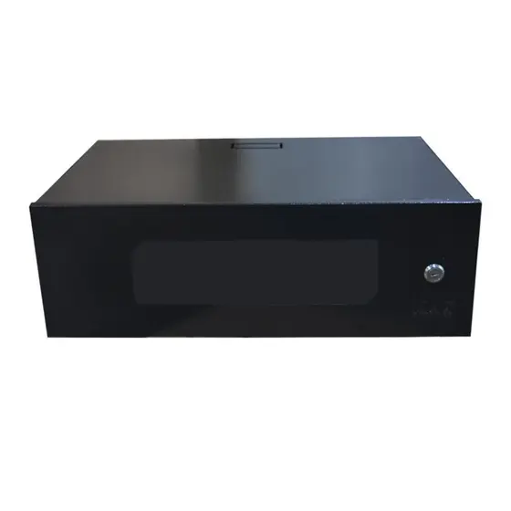 RACK BOX SIMPLES 19" - 03U - 350MM PRETO RACK BOX SIMPLES 19" - 03U - 350MM PRETO