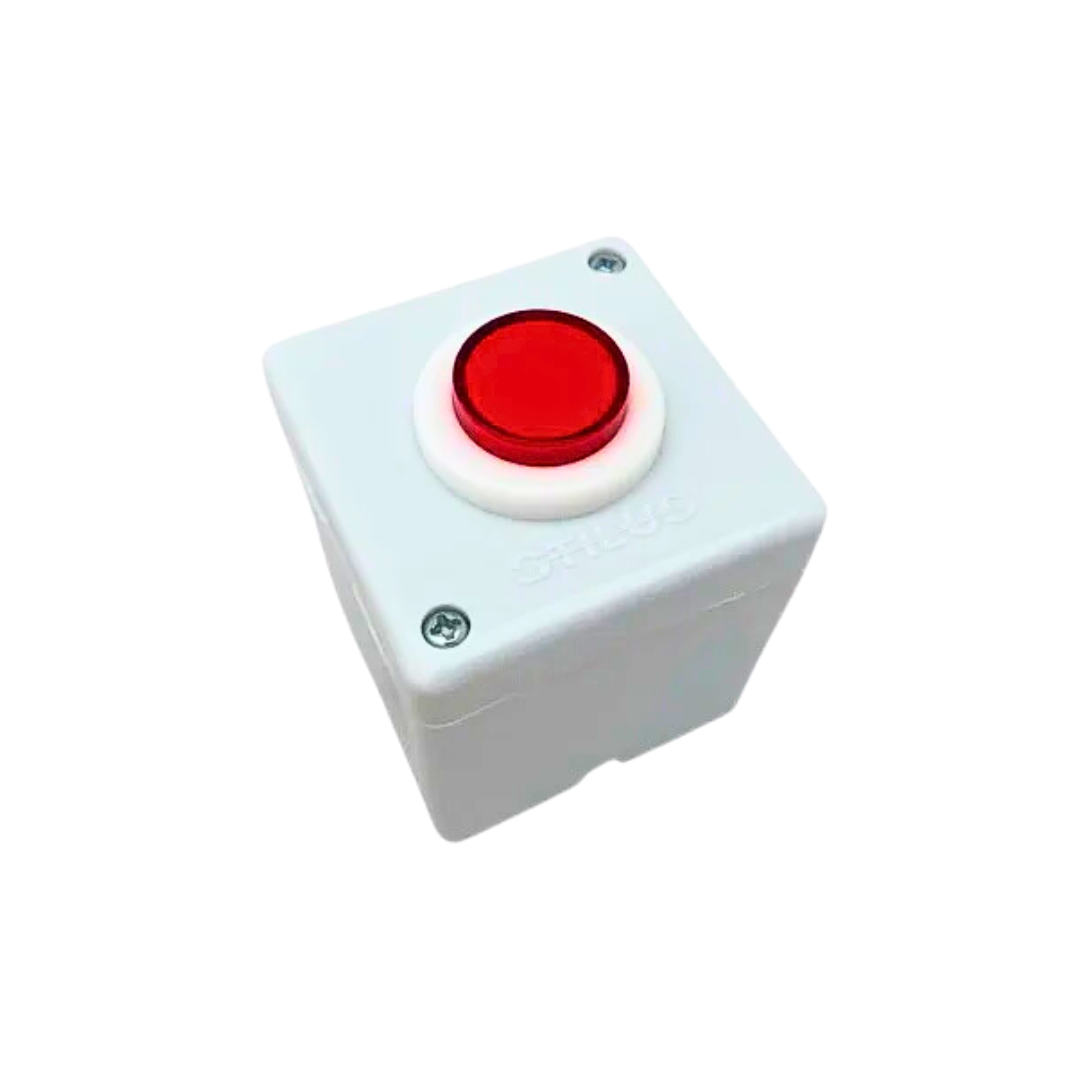 BOTAO PARA ACIONAMENTO STILUS BCO/VERMELHO BOTAO PARA ACIONAMENTO STILUS BCO/VERMELHO