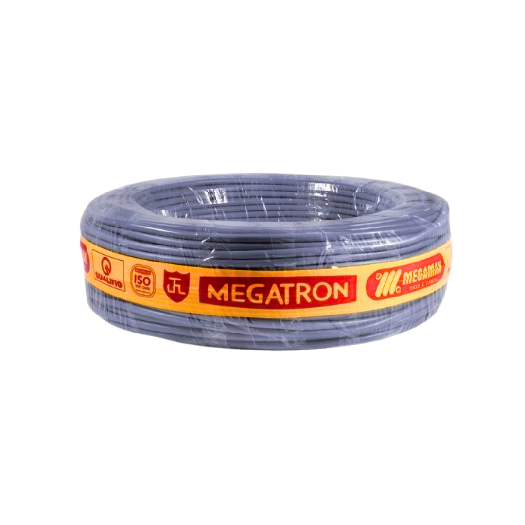 CABO BLINDADO MEGATRON 4P CAT 5E DVBL 100M PT CABO BLINDADO MEGATRON 4P CAT 5E DVBL 100M PT