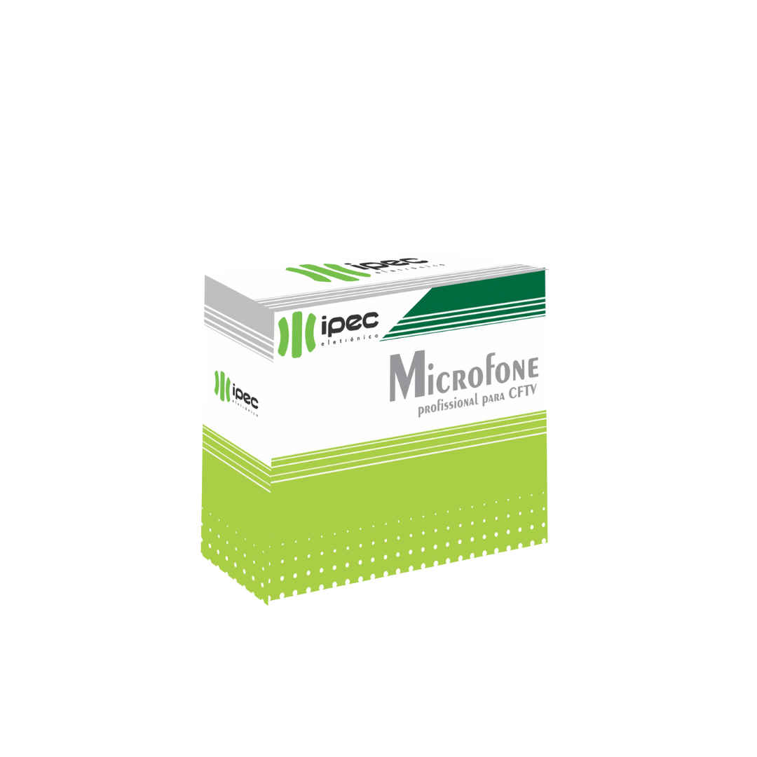 MICROFONE PROFISSIONAL PARA CFTV-IPEC MICROFONE PROFISSIONAL PARA CFTV-IPEC