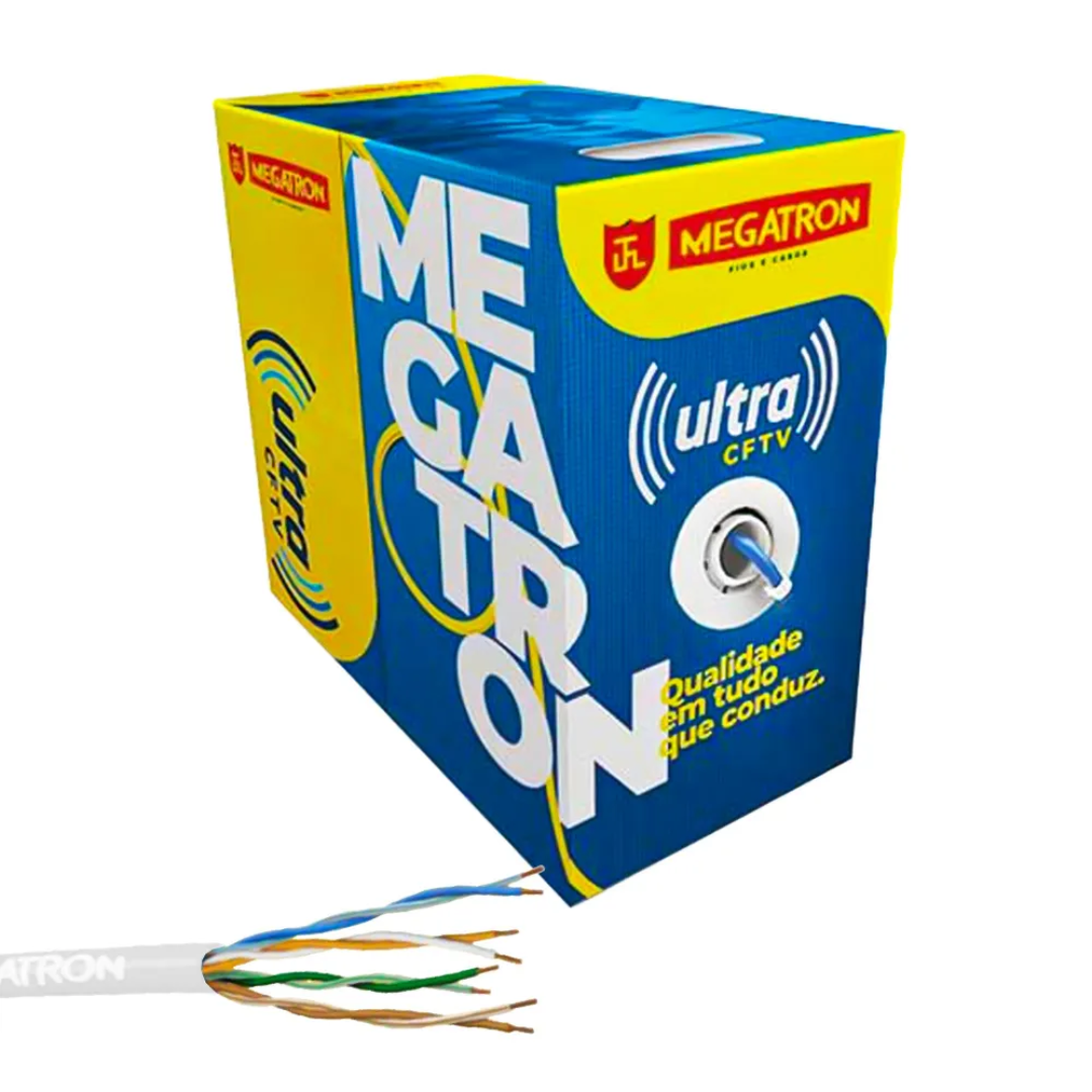 CABO ULTRA CFTV 4PX24AWG CCA CX 300M BR CABO ULTRA CFTV 4PX24AWG CCA CX 300M BR