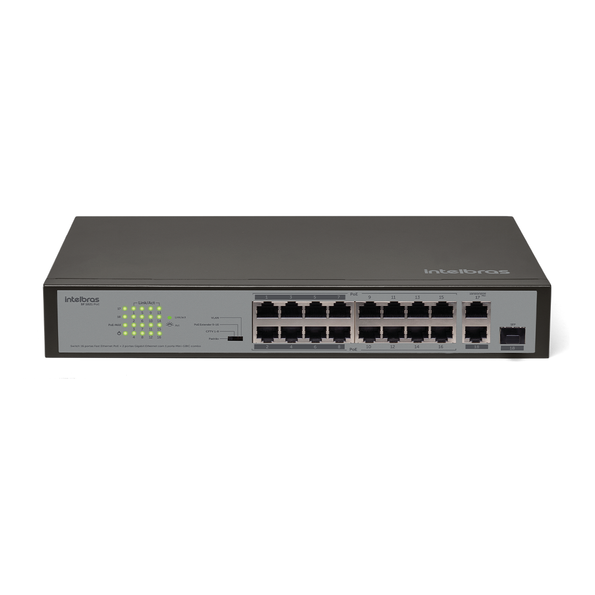 SWITCH 16P FAST POE 2P GIGA 1P SFP COMBO SF 1821 P SWITCH 16P FAST POE 2P GIGA 1P SFP COMBO SF 1821 P