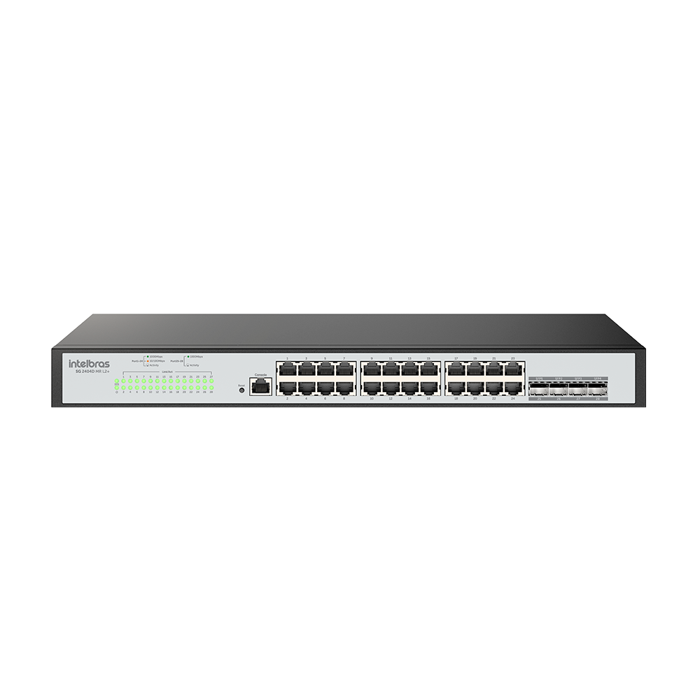 SWITCH GERENCIAVEL 24P SKD SG 2404D MR L2+ SWITCH GERENCIAVEL 24P SKD SG 2404D MR L2+