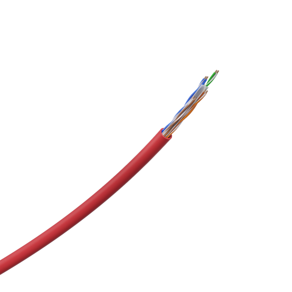 CABO IMPACT GIGA UTP CAT6 4P VERMELHO-IG6CVM CABO IMPACT GIGA UTP CAT6 4P VERMELHO-IG6CVM