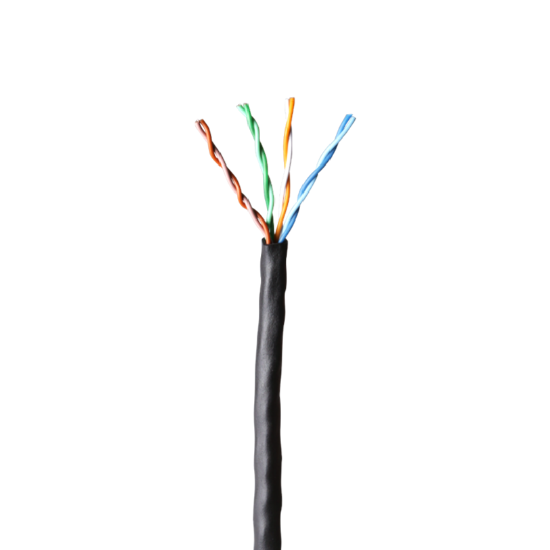 CABO U/UTP 24AWGX4P CAT.5E CMX IN/EX PT (RL) 100MT CABO U/UTP 24AWGX4P CAT.5E CMX IN/EX PT (RL) 100MT