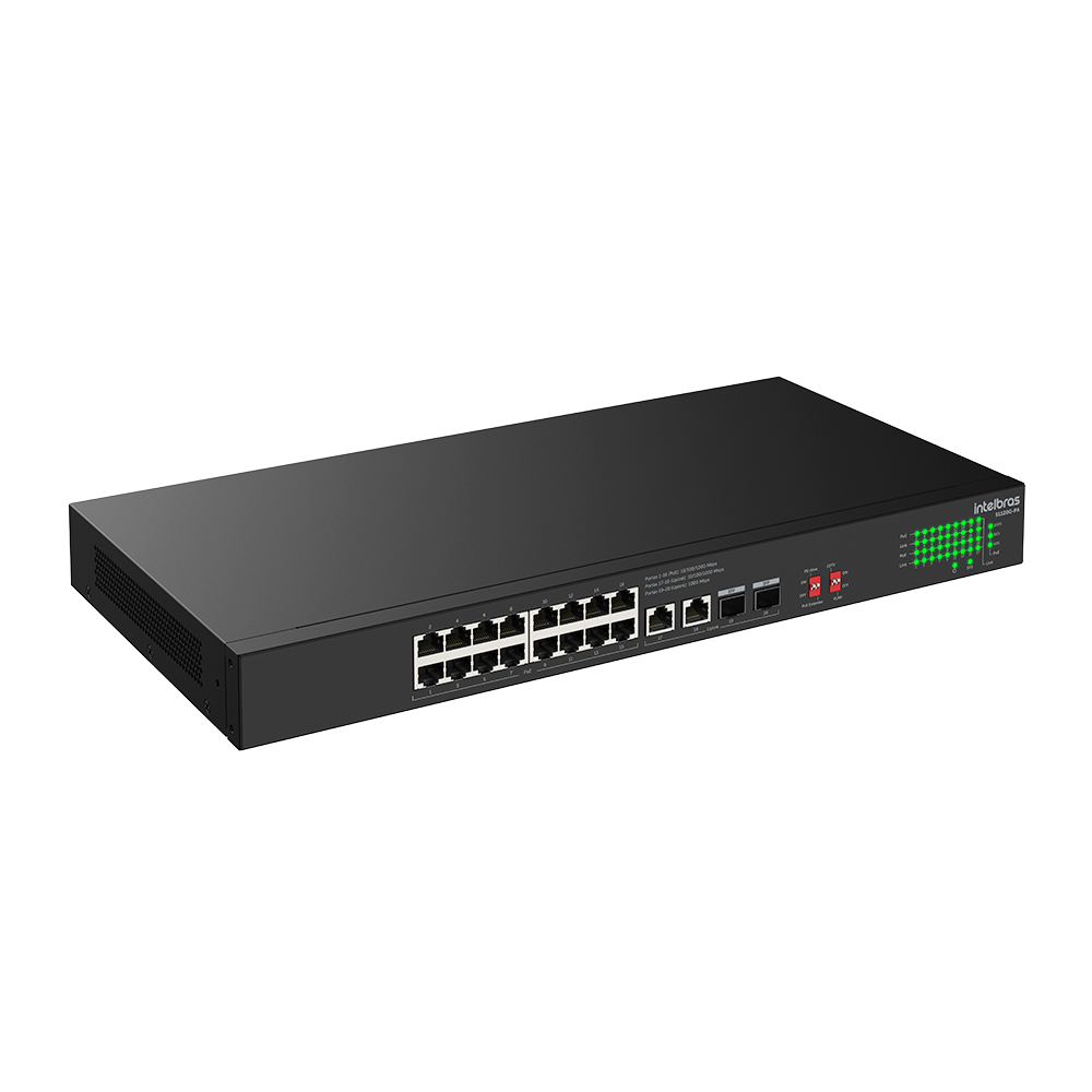 SWITCH NAO GERENCIAVEL POE 20P - S1120G-PA SWITCH NAO GERENCIAVEL POE 20P - S1120G-PA