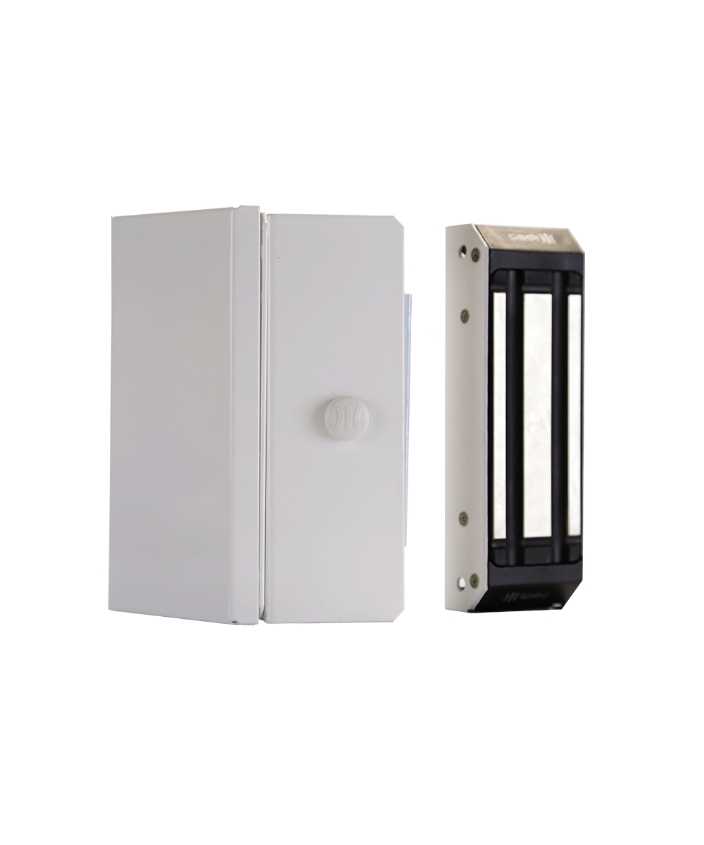 FECHADURA MAGNETICA M150 ECO CINZA COM SENSOR FECHADURA MAGNETICA M150 ECO CINZA COM SENSOR