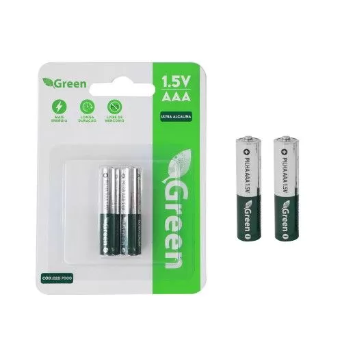 PILHA ALCALINA ULTRA AAA LR03 - BLISTER C/ 2 PECAS
